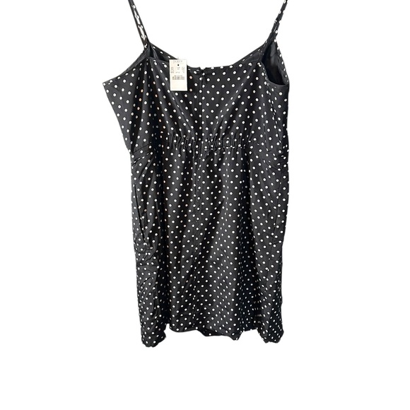 J.Crew Black White Polka Dot Dress Women’s Size 16 - Picture 5 of 7